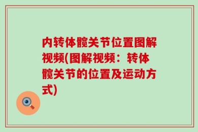 内转体髋关节位置图解视频(图解视频：转体髋关节的位置及运动方式)