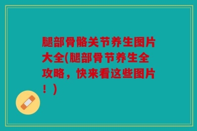 腿部骨骼关节养生图片大全(腿部骨节养生全攻略，快来看这些图片！)