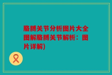 胳膊关节分析图片大全图解胳膊关节解析：图片详解)