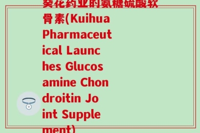 葵花药业的氨糖硫酸软骨素(Kuihua Pharmaceutical Launches Glucosamine Chondroitin Joint Supplement)
