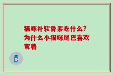 猫咪补软骨素吃什么？为什么小猫咪尾巴喜欢弯着
