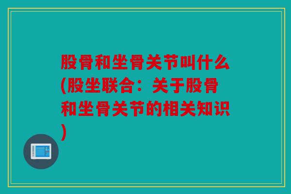 股骨和坐骨关节叫什么(股坐联合:关于股骨和坐骨关节的相关知识) 股骨和坐骨关节叫什么(股坐联合:关于股骨和坐骨关节的相关知识)