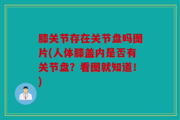 膝关节存在关节盘吗图片(人体膝盖内是否有关节盘？看图就知道！)