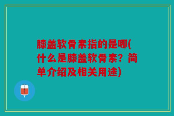 膝盖软骨素指的是哪(什么是膝盖软骨素?简单介绍及相关用途) 膝盖软骨素指的是哪(什么是膝盖软骨素?简单介绍及相关用途)
